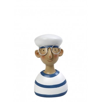 ΝΑΥΤΗΣ ΡΙΓΕ ΓΑΛΑΖΙΟΣ  6,5X5X10,5CM.