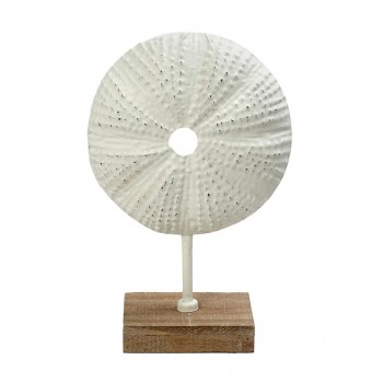 ΕΠΙΤΡΑΠΕΖΙΑ ΦΙΓΟΥΡΑ "ΑΧΙΝΟΣ"  ΛΕΥΚΗ 25,5Χ10Χ38,5ΕΚ.