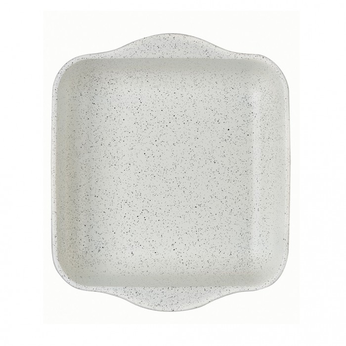 BORCAM NON-STICK WHITE SQ. TRAY TEMP. 1950CC 25,6X22X5,93 P/210 GB1.OB6 (smC)