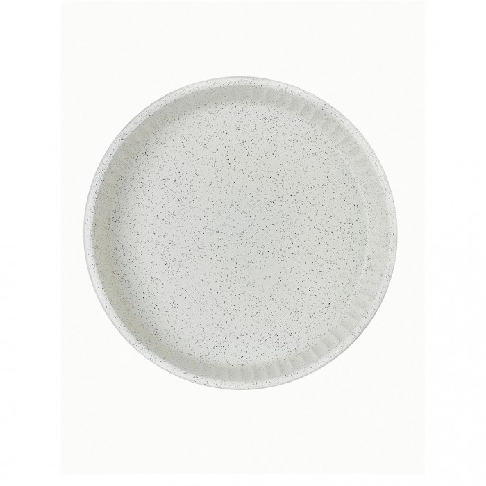 BORCAM NON-STICK WHITE TART TRAY TEMP. 1720CC H: 4,5 D: 26CM P/216 GB1.OB6 (smC)