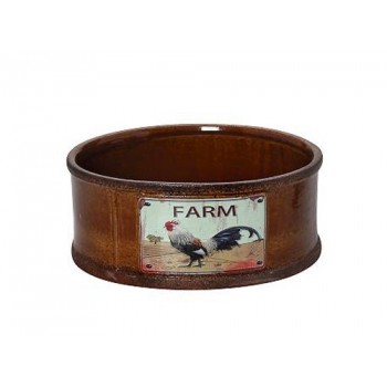 ΔΟΧΕΙΟ ΚΕΡΑΜΙΔΙ ΣΤΡΟΓΓΥΛΟ ΜΙΚΡΟ 12.5ΕΚ