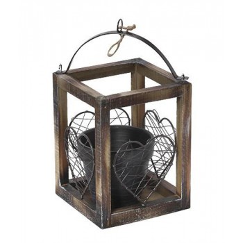 ΓΛΑΣΤΡΑΚΙ ΣΕ ΞΥΛΙΝΟ ΦΑΝΑΡΙ "ΚΑΡΔΙΑ" 16.5ΕΚ ΓΛΑΣΤΡΑΚΙ ΣΕ ΞΥΛΙΝΟ ΦΑΝΑΡΙ "ΚΑΡΔΙΑ" 16.5ΕΚ