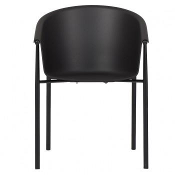 DIS.ENVY ΚΑΡΕΚΛΑ ΜΑΥΡΗ ΠΛΑΣΤΙΚΗ 80Χ57Χ59ΕΚ.