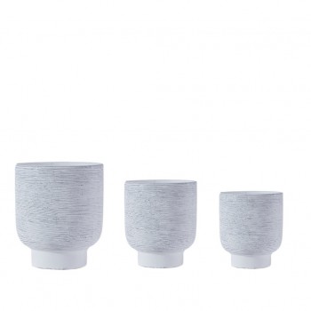 ΚΑΣΠΩ ΚΕΡΑΜ. ΛΕΥΚΟ ΣΕΤ/3 28Χ31-23Χ26-12,5Χ14,5ΕΚ