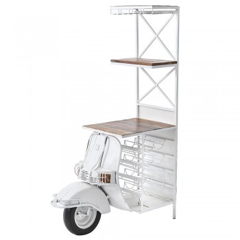 ΛΕΥΚΟ ΣΙΔΕΡΕΝΙΟ SCOOTER ΜΠΑΡ 50x102x180Y  EK