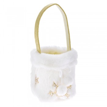 ΛΕΥΚΟ ΓΟΥΝΙΝΟ ΚΑΛΑΘΙ ΜΕ ΧΕΡΙ 12X10,5Χ12ΕΚ