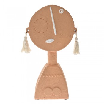 ΡΟΖ ΚΕΡΑΜΙΚΟ ΔΙΑΚΟΣΜΗΤΙΚΟ ΠΡΟΣΩΠΟ 15x7.5x27.5EK