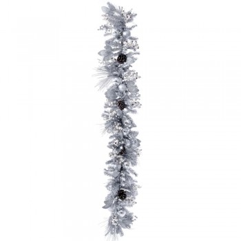 ΓΙΡΛΑΝΤΑ 180ΕΚ ΜΕ ΑΣΗΜΙ ΜΠΑΛΕΣ ΚΑΙ ΔΙΑΚΟΣΜΗΣΗ