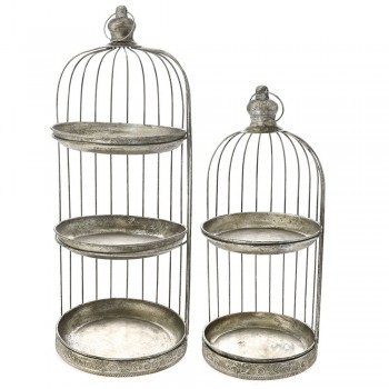 ΑΣΗΜΙ ΑΝΤΙΚΕ ΜΕΤΑΛΛΙΚΟ ΚΛΟΥΒΙ ΣΤΑΝΤ ΣΕΤ 2 26x26x65  21x21x47EK ΑΣΗΜΙ ΑΝΤΙΚΕ ΜΕΤΑΛΛΙΚΟ ΚΛΟΥΒΙ ΣΤΑΝΤ ΣΕΤ 2 26x26x65  21x21x47EK