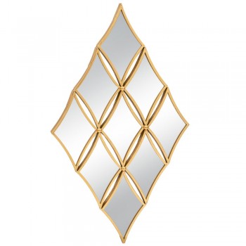 ΧΡΥΣΟΣ ΜΕΤΑΛΛΙΚΟΣ ΚΑΘΡΕΦΤΗΣ ΜΕ ΡΟΜΒΟΥΣ 58Χ95 ΕΚ ΧΡΥΣΟΣ ΜΕΤΑΛΛΙΚΟΣ ΚΑΘΡΕΦΤΗΣ ΜΕ ΡΟΜΒΟΥΣ 58Χ95 ΕΚ