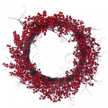 ΣΤΕΦΑΝΙ ΚΟΚΚΙΝΟ ΜΕ BERRIES 60ΕΚ ΣΤΕΦΑΝΙ ΚΟΚΚΙΝΟ ΜΕ BERRIES 60ΕΚ
