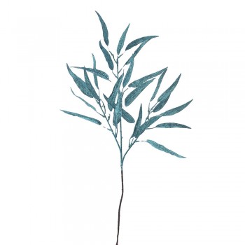 ΓΑΛΑΖΟΠΡΑΣΙΝΟ GLITTER ΚΛΑΔΙ ΜΕ ΦΥΛΛΑ 96ΕΚ