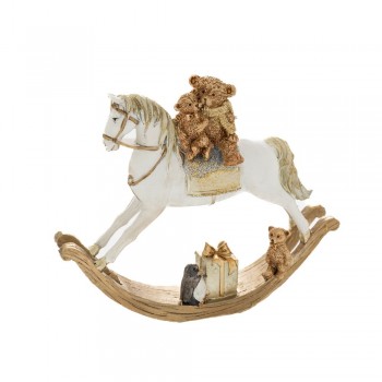 ΑΣΠΡΟ ΚΑΙ ΧΡΥΣΟ ΠΟΛΥΡΕΖΙΝ ΑΛΟΓΑΚΙ 21Χ5Χ18ΕΚ