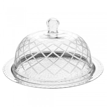 ΑΣΗΜΙ ΣΤΡΟΓΓΥΛΟΣ ΜΕΤΑΛΛΙΚΟΣ ΔΙΣΚΟΣ ΜΕ ΓΥΑΛΙΝΗ ΚΑΜΠΑΝΑ 28x18EK ΑΣΗΜΙ ΣΤΡΟΓΓΥΛΟΣ ΜΕΤΑΛΛΙΚΟΣ ΔΙΣΚΟΣ ΜΕ ΓΥΑΛΙΝΗ ΚΑΜΠΑΝΑ 28x18EK