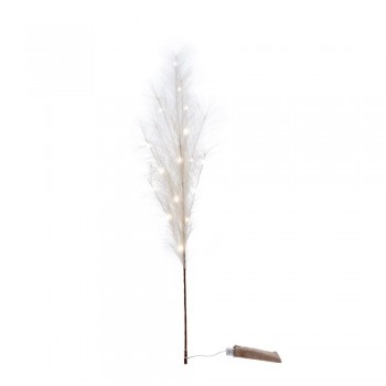 ΛΕΥΚΟ ΚΛΑΔΙ PAMPAS ΜΕ ΛΑΜΠΑΚΙΑ ΜΠΑΤΑΡΙΑΣ 115ΕΚ ΛΕΥΚΟ ΚΛΑΔΙ PAMPAS ΜΕ ΛΑΜΠΑΚΙΑ ΜΠΑΤΑΡΙΑΣ 115ΕΚ