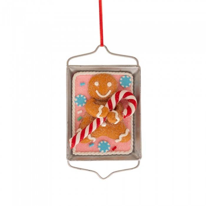 GINGERBREAD ΣΕ ΠΙΑΤΟ ΚΡΕΜΑΣΤΟ 6Χ10ΕΚ