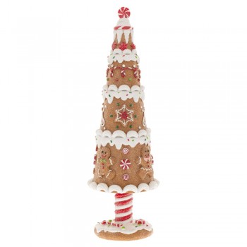 GINGERBREAD ΠΟΛΥΡΕΖΙΝ ΤΟΥΡΤΑ ΔΕΝΔΡΟ 8Χ8Χ25ΕΚ