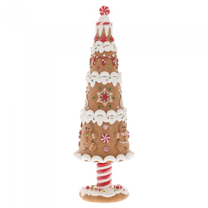 GINGERBREAD ΠΟΛΥΡΕΖΙΝ ΤΟΥΡΤΑ ΔΕΝΔΡΟ 8Χ8Χ25ΕΚ