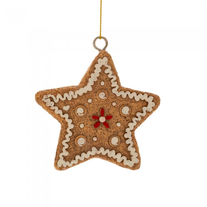 GINGERBREAD ΑΣΤΕΡΑΚΙ ΚΡΕΜΑΣΤΟ 6Χ8ΕΚ