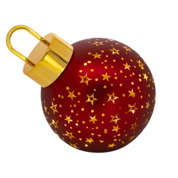 ΚΟΚΚΙΝΗ ΓΥΑΛΙΝΗ ΜΠΑΛΑ ΜΕ ΑΣΤΕΡΙΑ ΚΑΙ LED ΦΩΣ ΜΠΑΤΑΡΙΑΣ Φ20ΕΚ ΚΟΚΚΙΝΗ ΓΥΑΛΙΝΗ ΜΠΑΛΑ ΜΕ ΑΣΤΕΡΙΑ ΚΑΙ LED ΦΩΣ ΜΠΑΤΑΡΙΑΣ Φ20ΕΚ