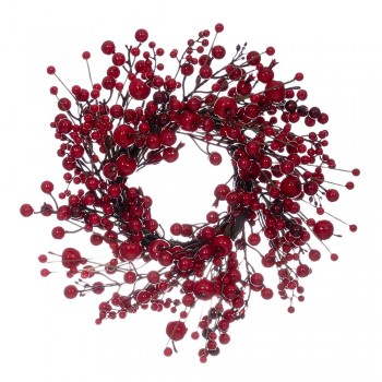 ΣΤΕΦΑΝΙ ΜΕ ΚΟΚΚΙΝΑ BERRIES 40ΕΚ ΣΤΕΦΑΝΙ ΜΕ ΚΟΚΚΙΝΑ BERRIES 40ΕΚ