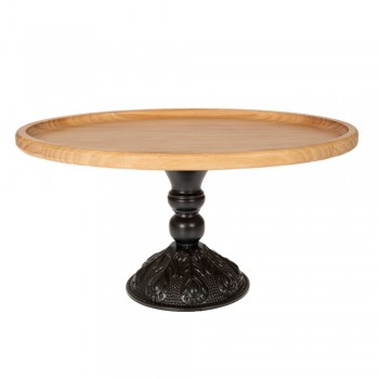 ΞΥΛΙΝΗ ΟΒΑΛ ΠΙΑΤΕΛΑ ΣΕ ΜΑΥΡΗ ΜΕΤΑΛΛΙΚΗ ΒΑΣΗ 40Χ26Χ20ΕΚ ΞΥΛΙΝΗ ΟΒΑΛ ΠΙΑΤΕΛΑ ΣΕ ΜΑΥΡΗ ΜΕΤΑΛΛΙΚΗ ΒΑΣΗ 40Χ26Χ20ΕΚ