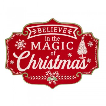 ΚΟΚΚΙΝΗ ΜΕΤΑΛΛΙΚΗ ΤΑΜΠΕΛΑ MAGIC CHRISTMAS 61X46EK ΚΟΚΚΙΝΗ ΜΕΤΑΛΛΙΚΗ ΤΑΜΠΕΛΑ MAGIC CHRISTMAS 61X46EK