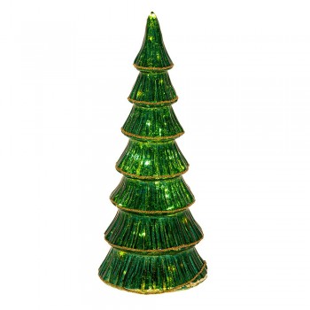 ΠΡΑΣΙΝΟ ΓΥΑΛΙΝΟ ΔΕΝΤΡΟ ΜΕ LED ΦΩΣ 10x24EK ΠΡΑΣΙΝΟ ΓΥΑΛΙΝΟ ΔΕΝΤΡΟ ΜΕ LED ΦΩΣ 10x24EK