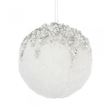 ΛΕΥΚΗ ΑΣΗΜΕΝΙΑ ΥΦΑΣΜΑΤΙΝΗ ΚΡΕΜΑΣΤΗ ΜΠΑΛΑ 10ΕΚ