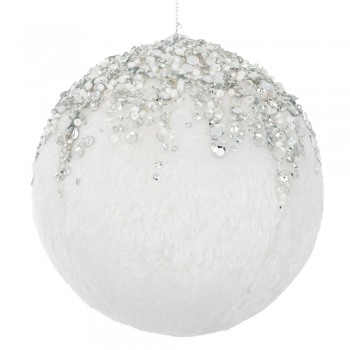 ΛΕΥΚΗ ΑΣΗΜΕΝΙΑ ΥΦΑΣΜΑΤΙΝΗ ΚΡΕΜΑΣΤΗ ΜΠΑΛΑ 12ΕΚ